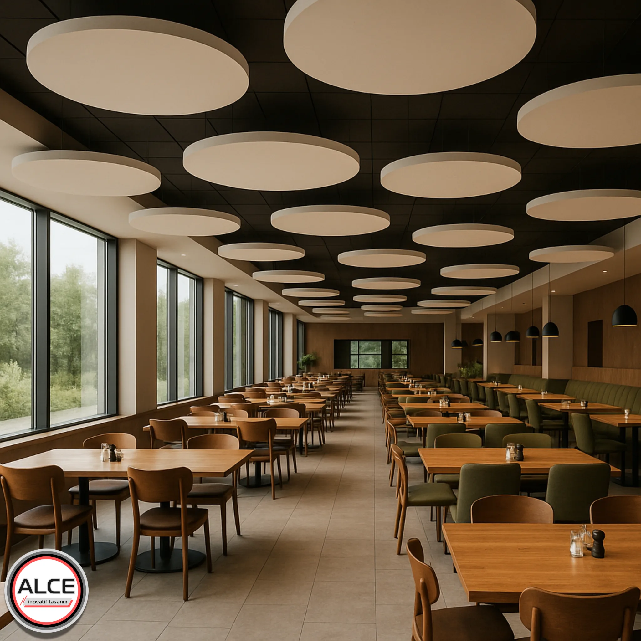 Akustik Ada Panel Tasarımı