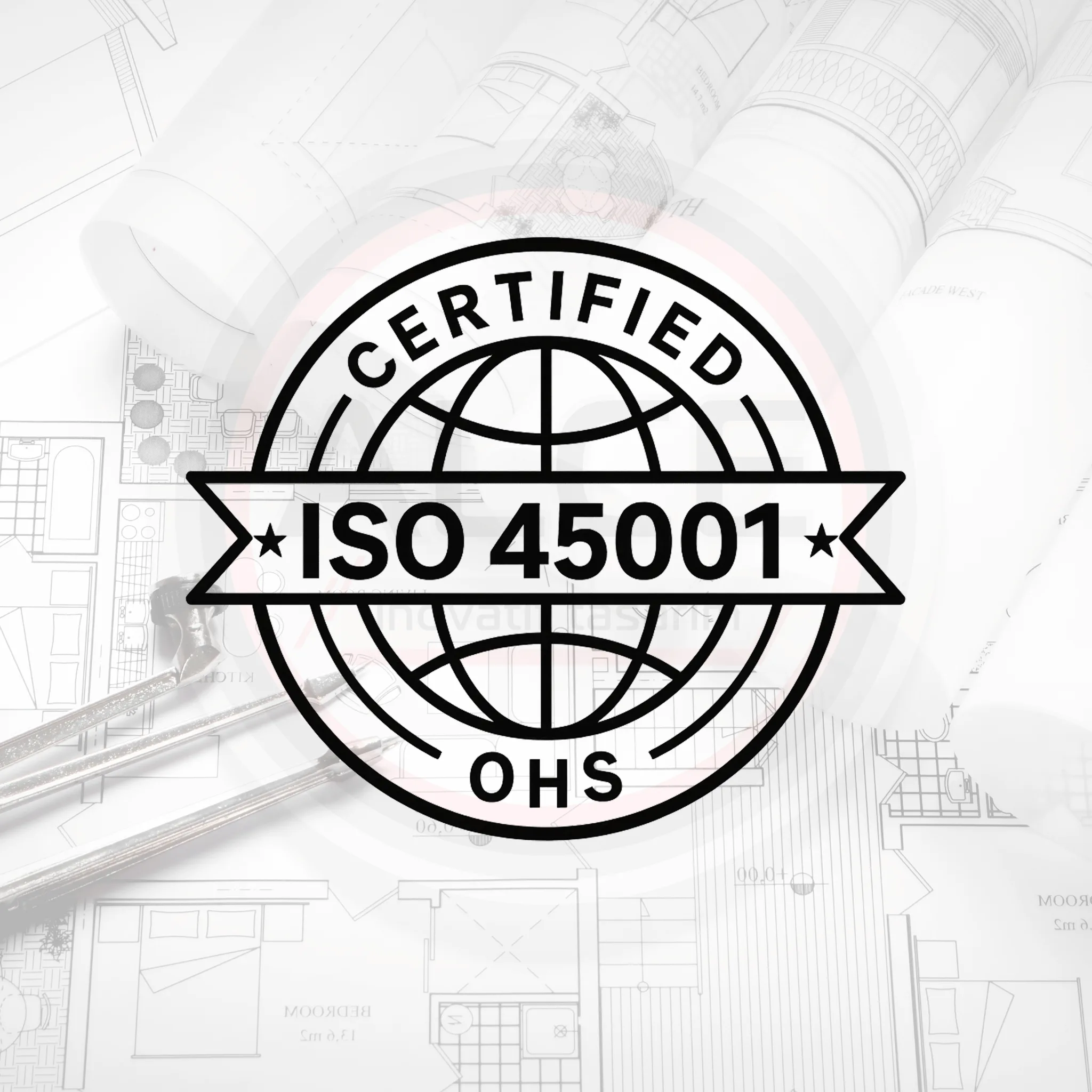 ISO 45001:2018 iş sağlığı ve güvenliği yönetim sistemi sertifika işareti