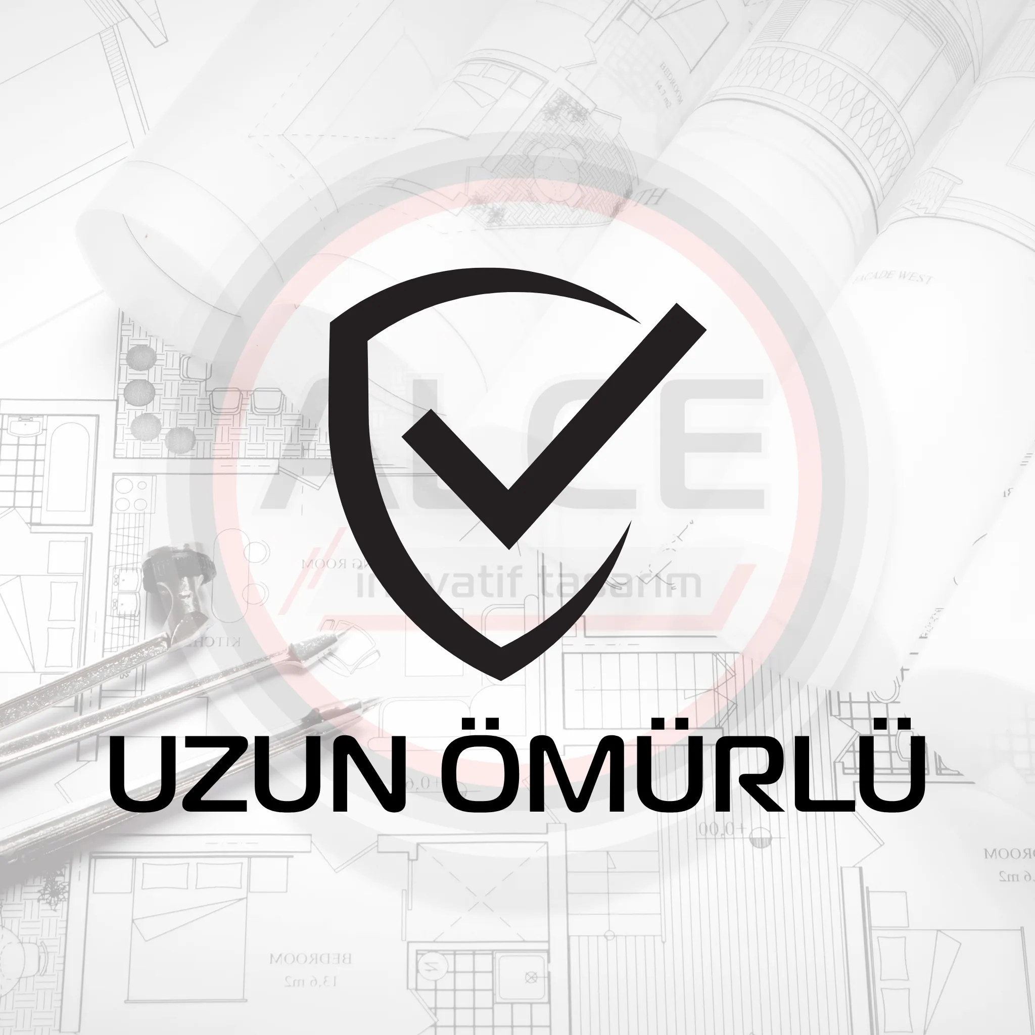 Uzun ömürlü malzeme sembolü – dayanıklılık göstergesi
